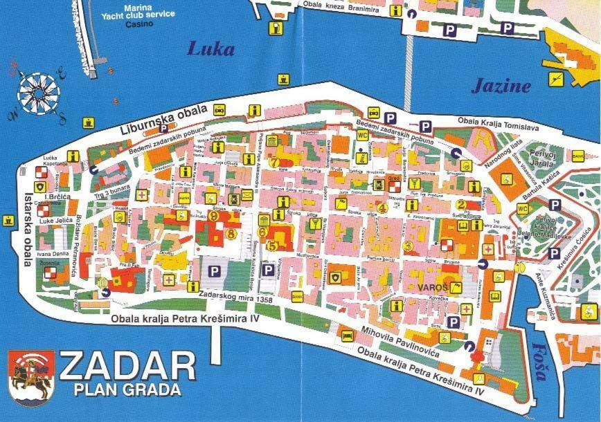 Jazine1 Leilighet Zadar Eksteriør bilde