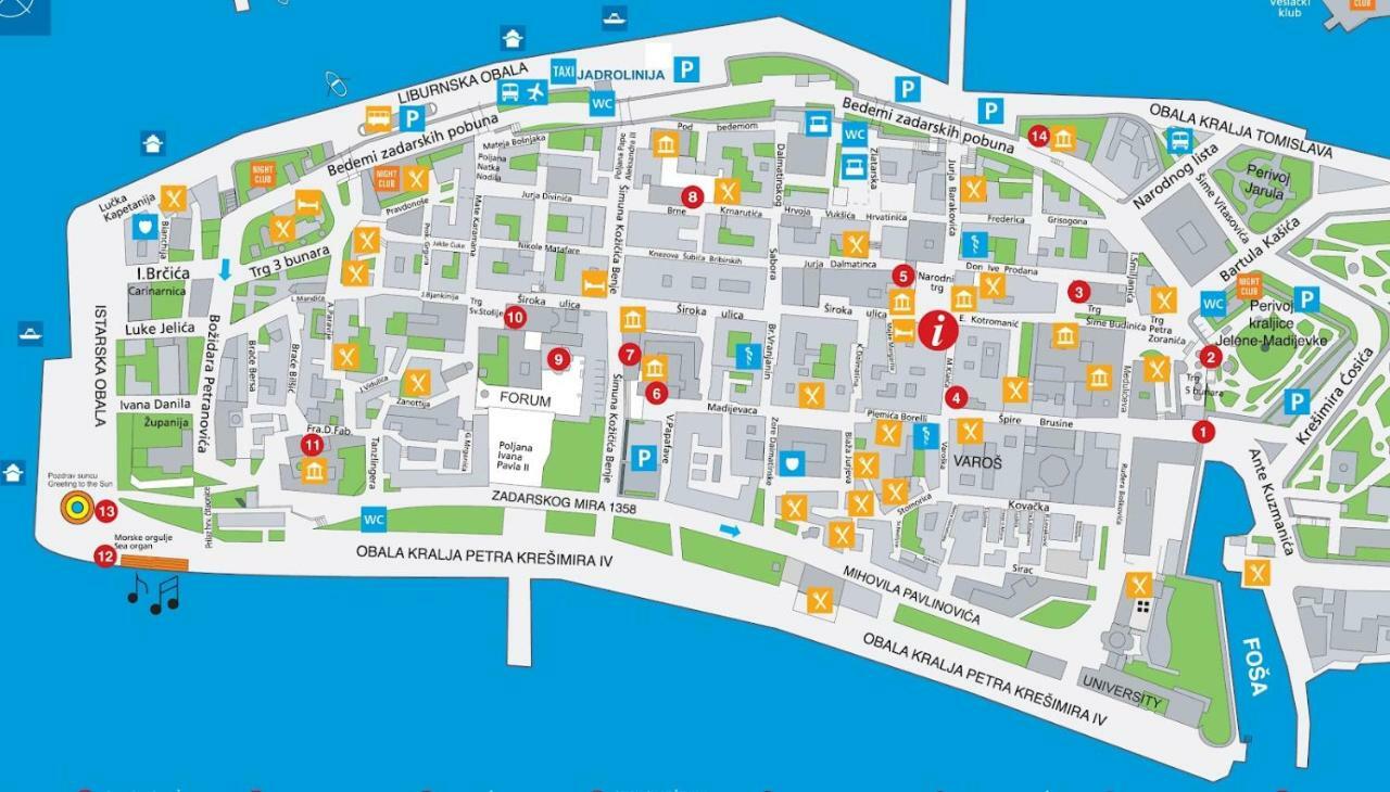Jazine1 Leilighet Zadar Eksteriør bilde
